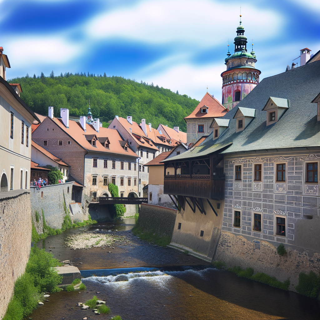 Découvrez la beauté de Cesky Krumlov en République Tchèque