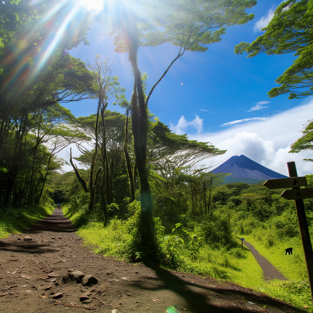 Découvrez la beauté naturelle du Costa Rica : l’incroyable volcan Arenal