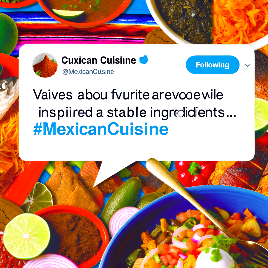 Types de cuisine mexicaine