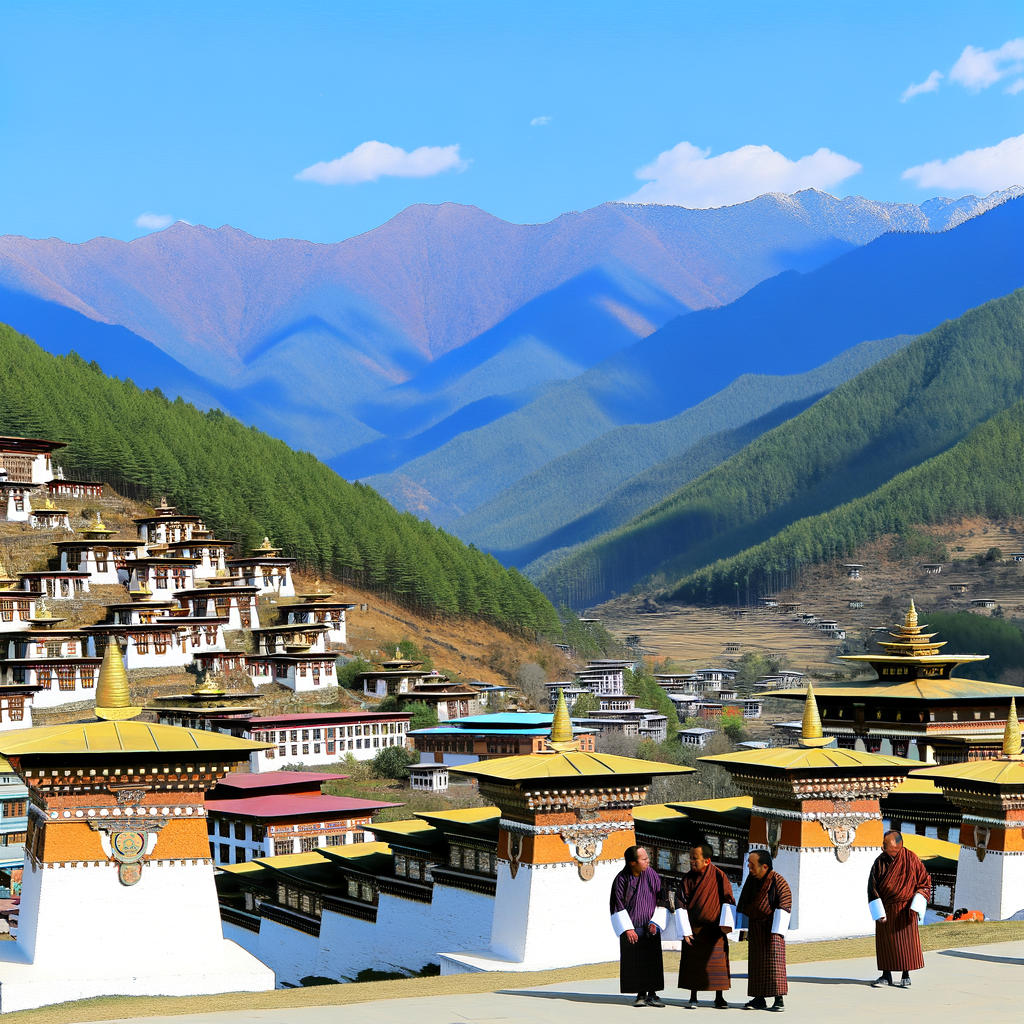 Découvrez la beauté du Bhoutan et sa capitale Thimphu