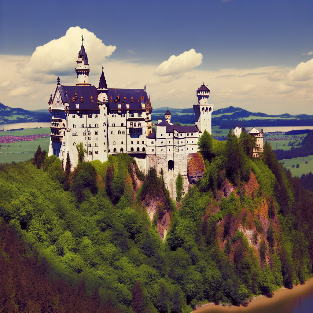 Découvrez le magnifique château de Neuschwanstein en Allemagne