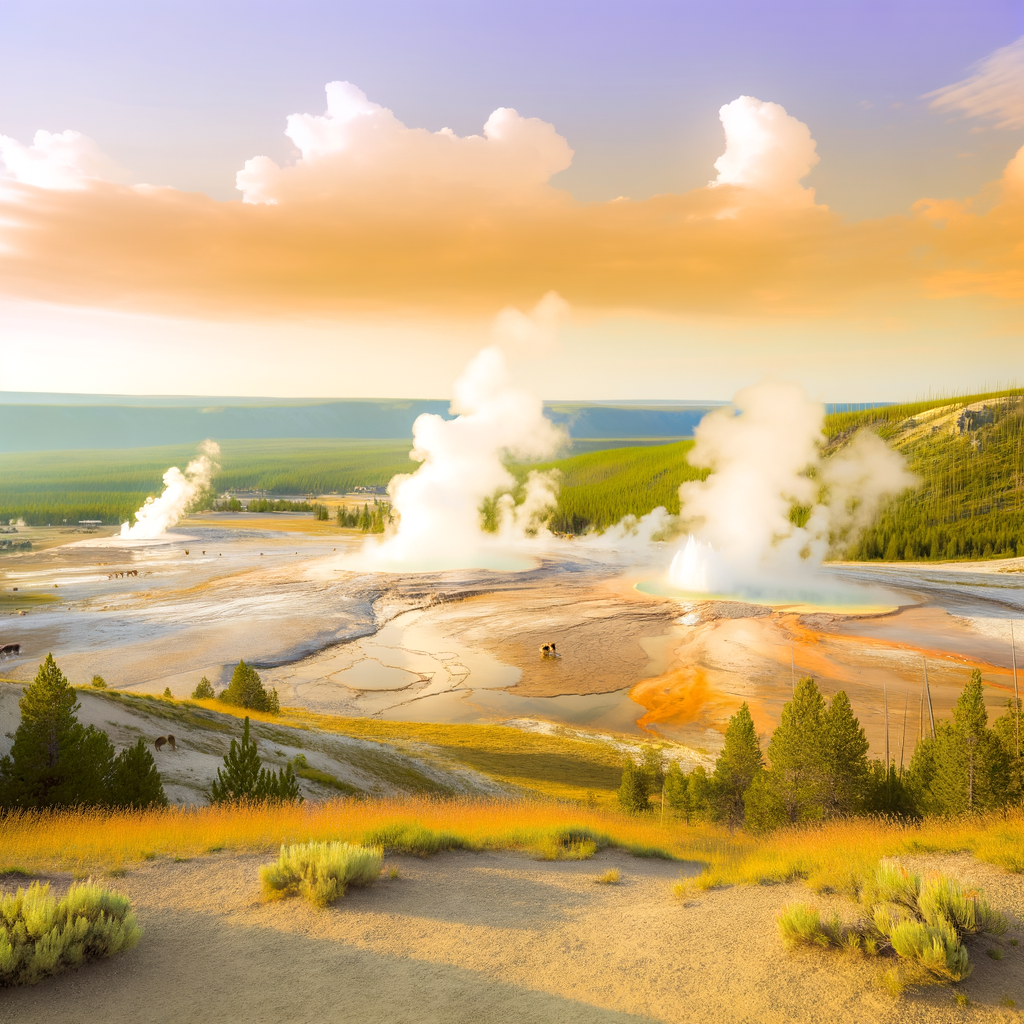 Découvrez le parc national de Yellowstone aux Etats-Unis