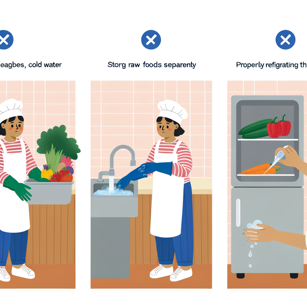 La sécurité alimentaire : Les bonnes pratiques pour manipuler les aliments en toute sécurité