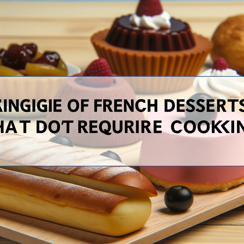 Recettes rapides et faciles: Les Desserts Sans Cuisson