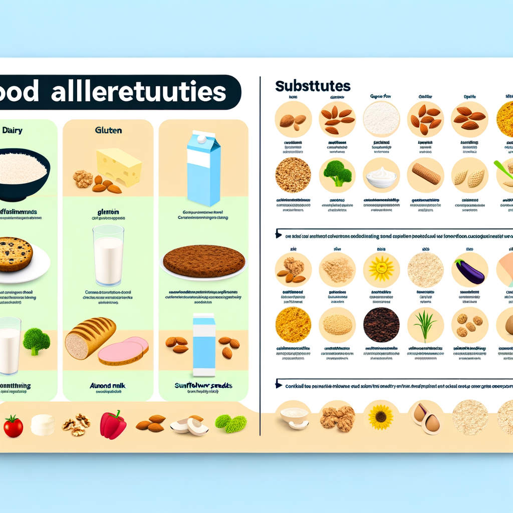 Substituts pour les allergies alimentaires