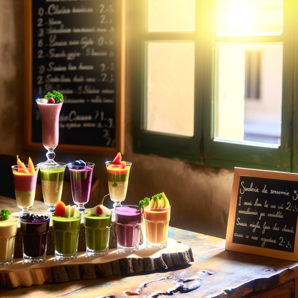 Les Smoothies: un incontournable de la cuisine française