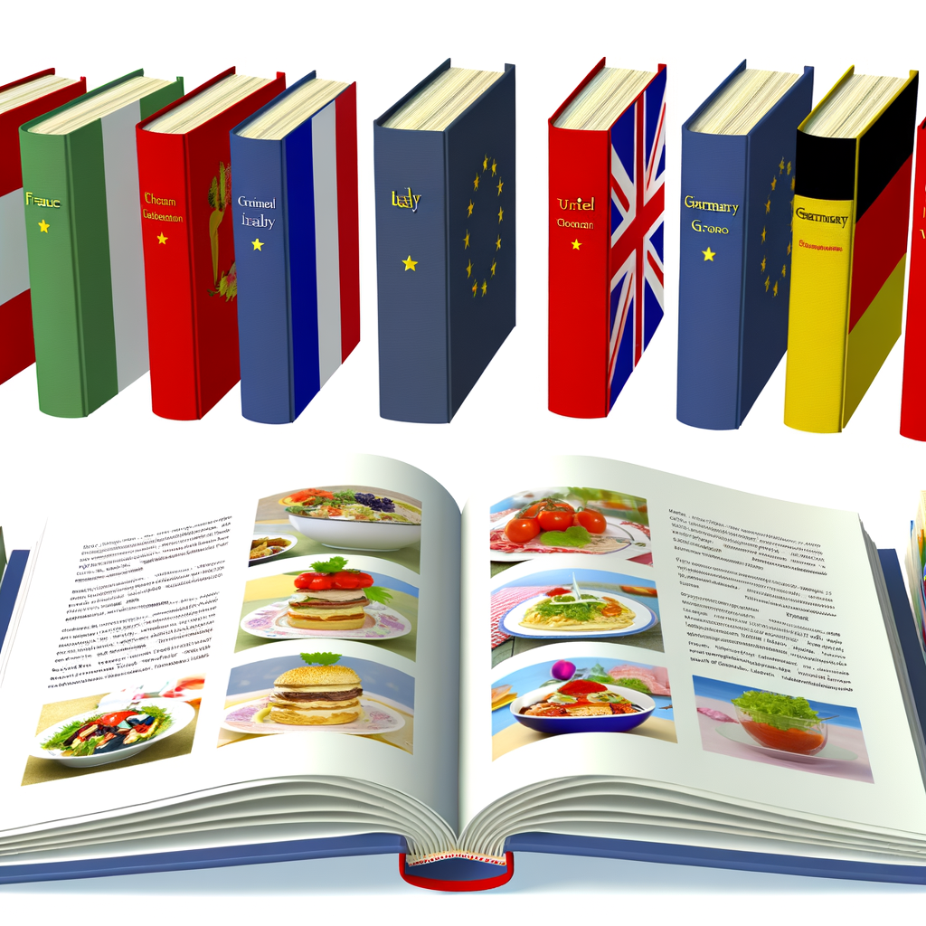 Recommandations de livres de cuisine pour les lecteurs européens