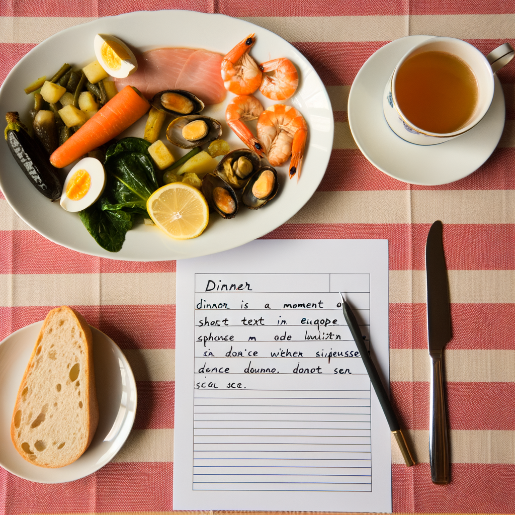 Types de repas: Dîner