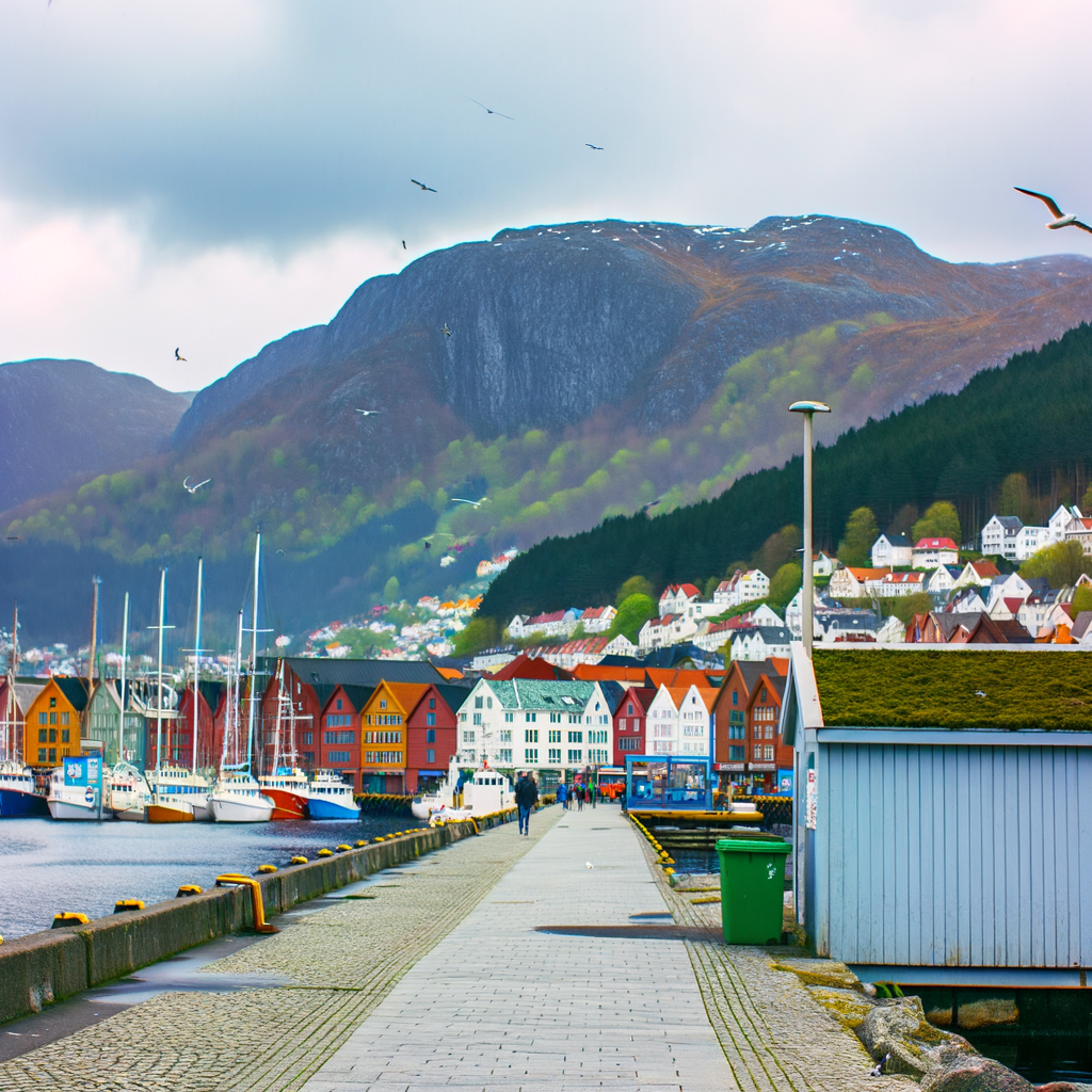 Découvrez la beauté de Bergen, la ville portuaire de Norvège