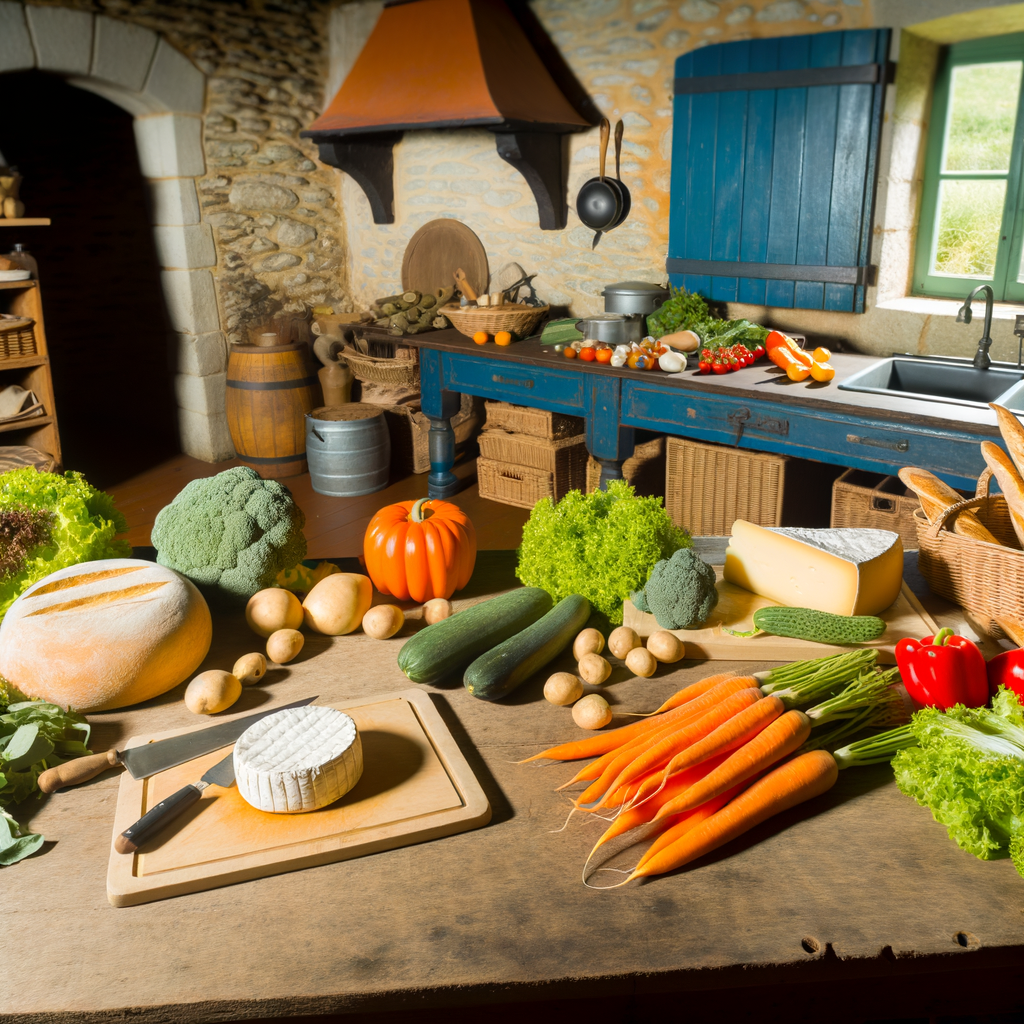 Ferme à la table : La cuisine française met en avant les produits locaux