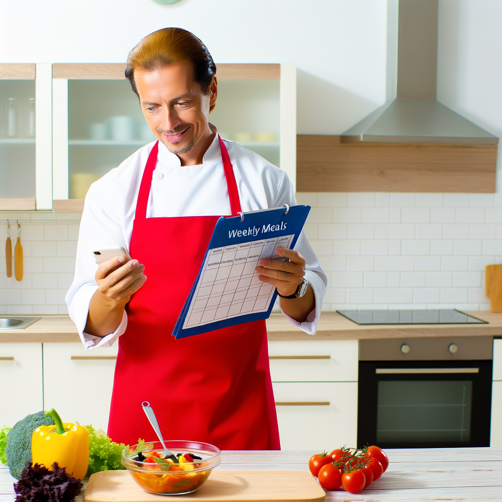 Planification des repas hebdomadaire pour une préparation réussie