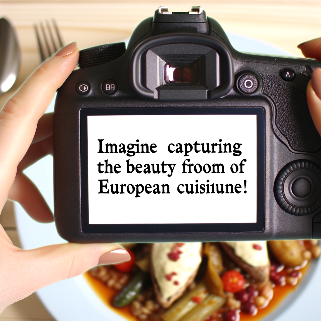 Blogs culinaires: L’importance de la Photographie Culinaire