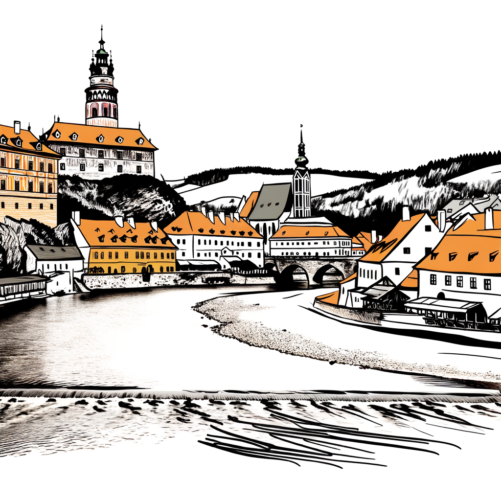 Découvrez la beauté médiévale de Cesky Krumlov en République tchèque