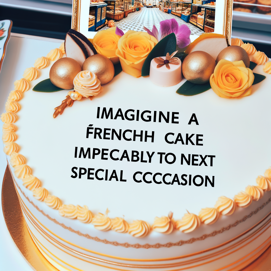 Les Occasions Spéciales: Les Gâteaux de Célébration