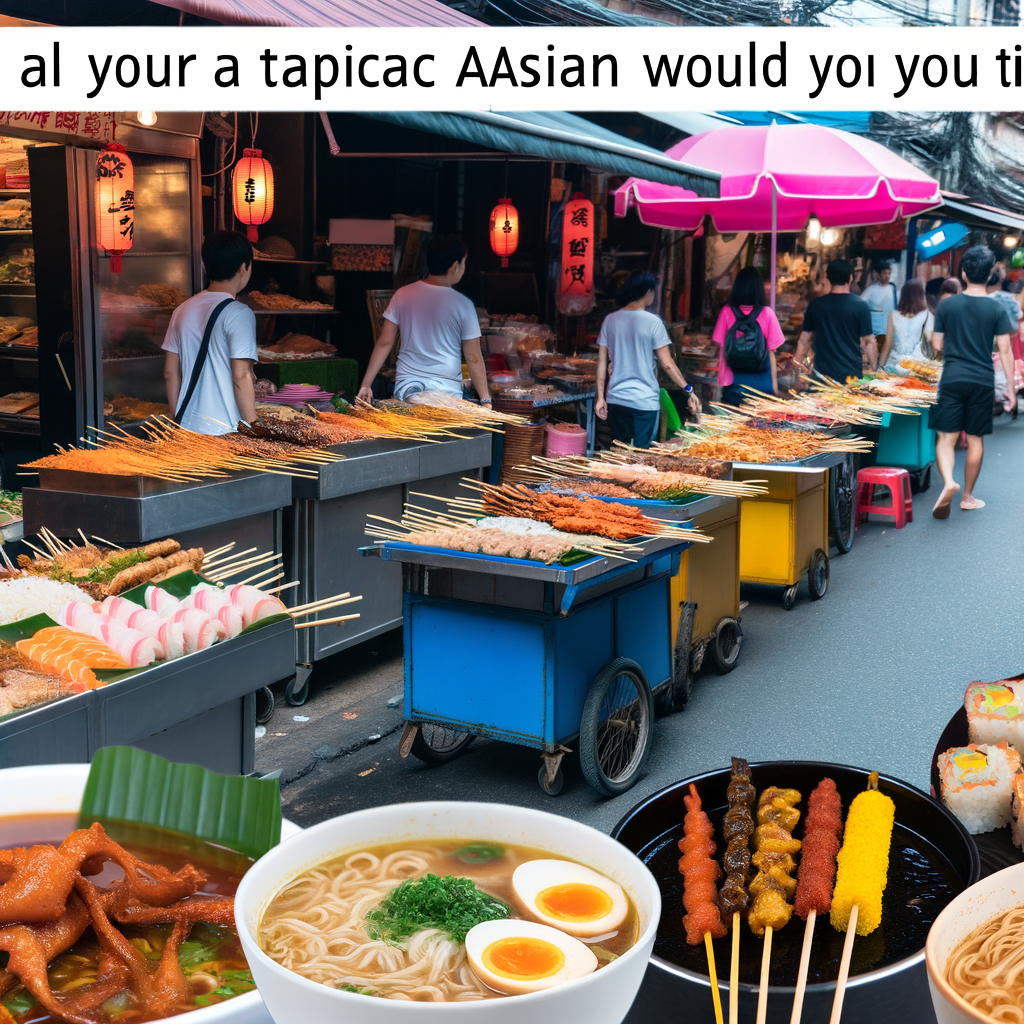 Les différents types de cuisine asiatique