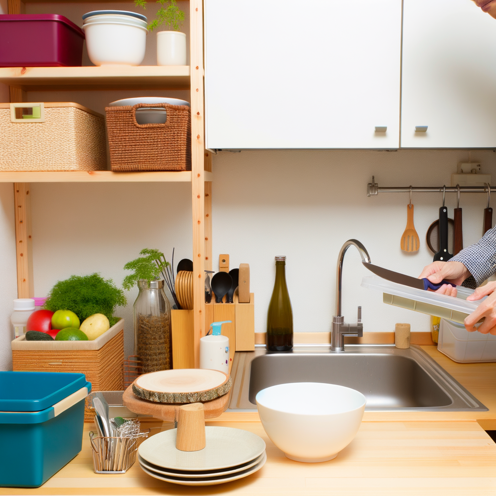 Organisation de cuisine : Faire le tri pour une cuisine plus efficace