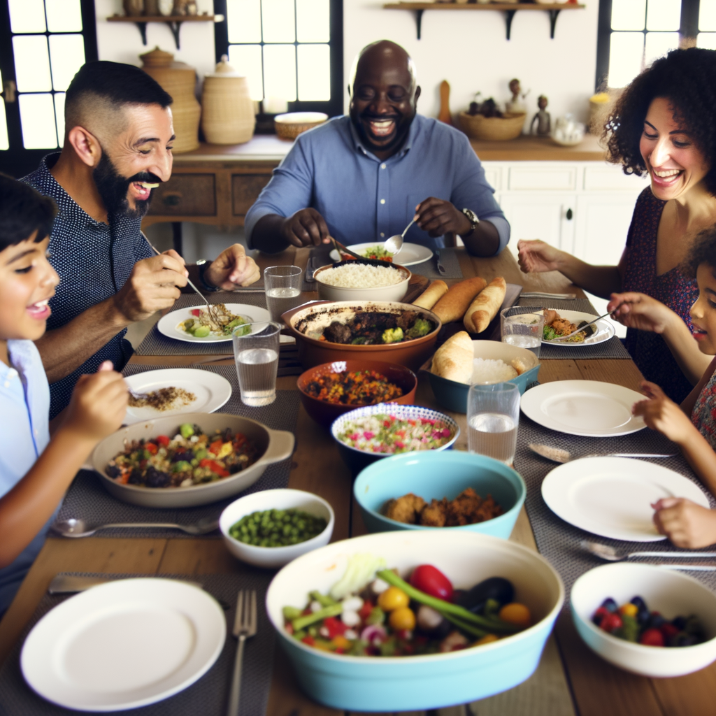 Planification des repas pour les dîners en famille