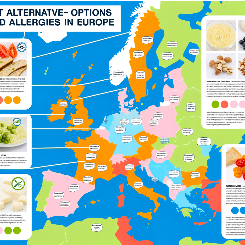 Substituts pour les allergies alimentaires : Options délicieuses pour les chefs européens