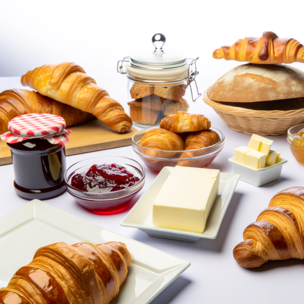 Les différents types de petit-déjeuner français