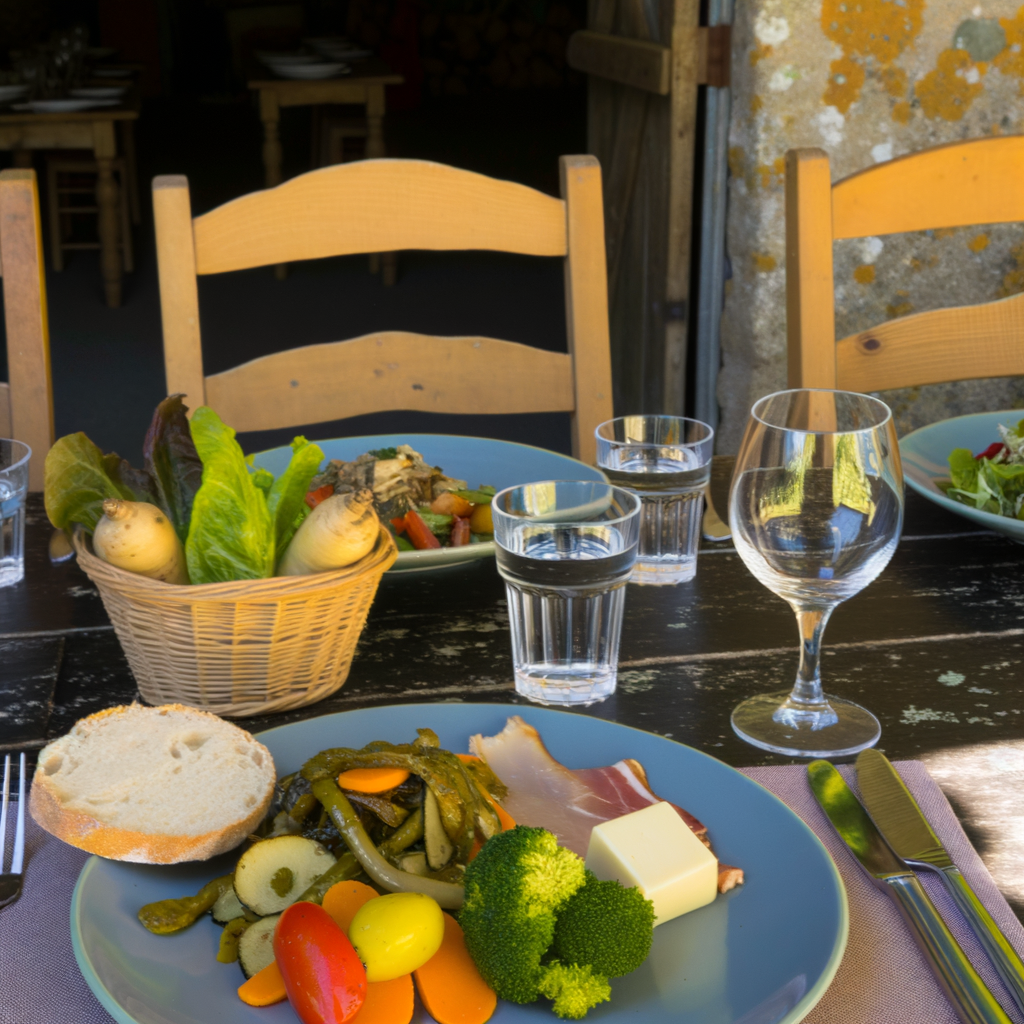 Ferme à la table : une tradition française